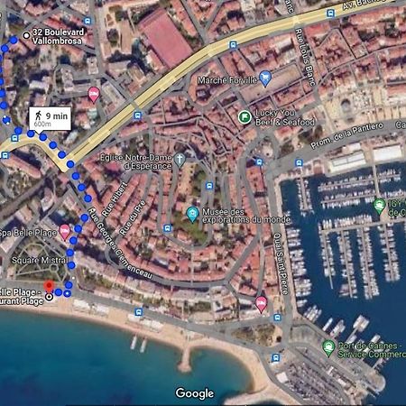 2 Pieces - Croisette Et Plages A 10 Mn A Pieds Cannes Exterior photo