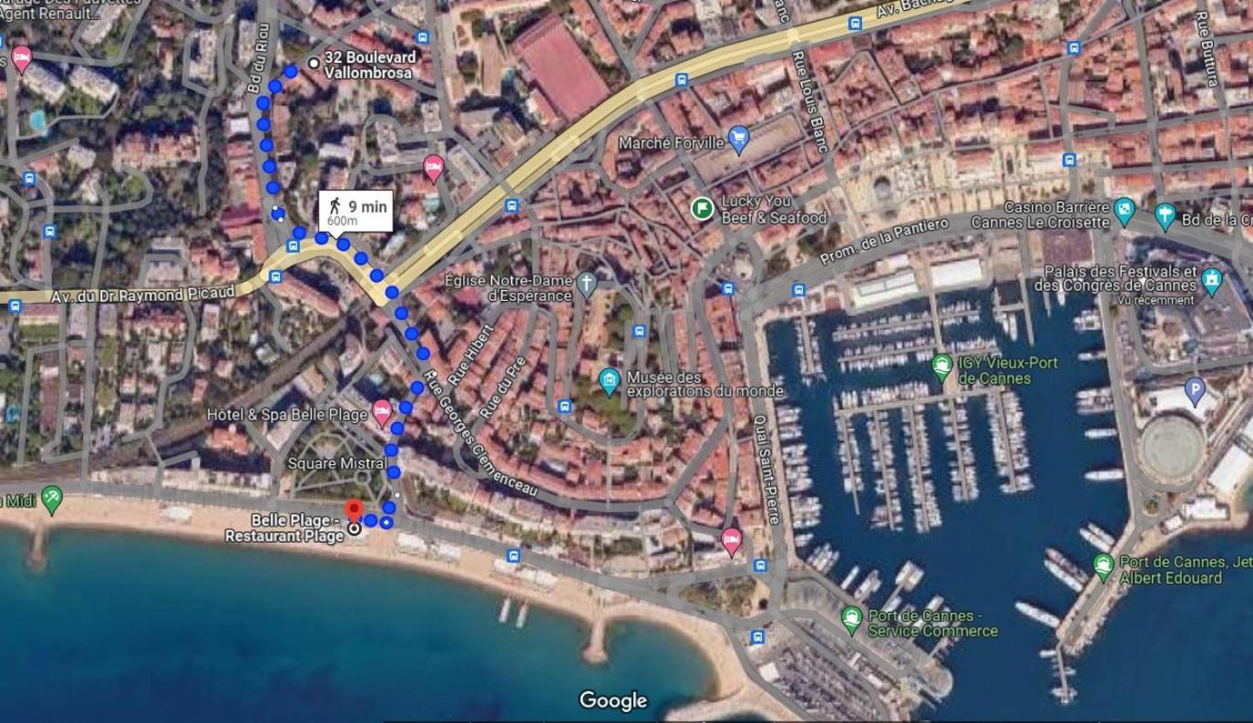 2 Pieces - Croisette Et Plages A 10 Mn A Pieds Cannes Exterior photo